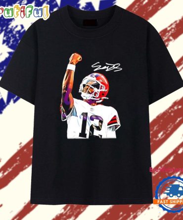 Shedeur Sanders Cleveland Browns Football Nfl Signature T Shirt
