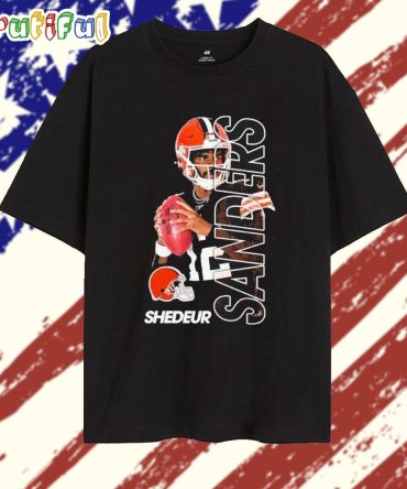 Shedeur Sanders Cleveland Browns Graphic Player 2025 T Shirt