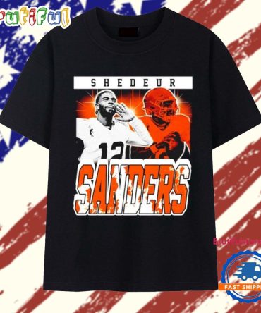 Shedeur Sanders Cleveland Browns Quarterback Graphic T Shirt
