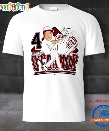 Sheehan O’Connor New Mexico State Baseball Caricature ’25 T Shirt