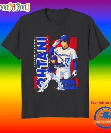 Shohei Ohtani Los Angeles Dodgers Anime T Shirt