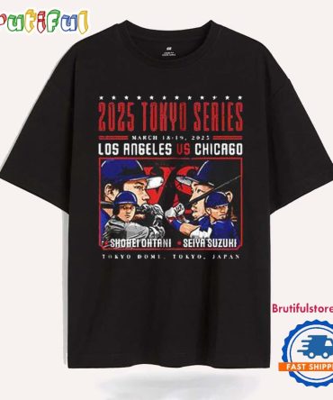 Shohei Ohtani Vs. Seiya Suzuki 2025 Tokyo Series T Shirt