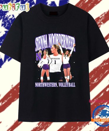 Sienna Noordermeer Northwestern Volleyball Illustrated T Shirt