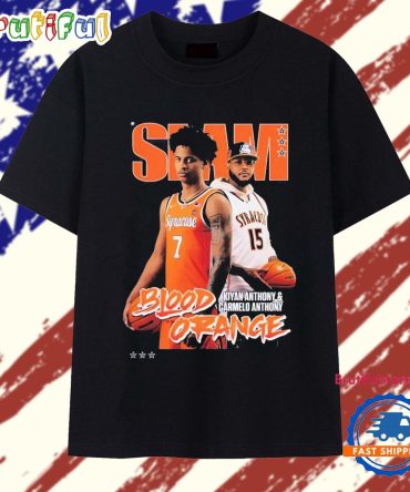 Slam Cover Kiyan Carmelo Anthony T Shirt