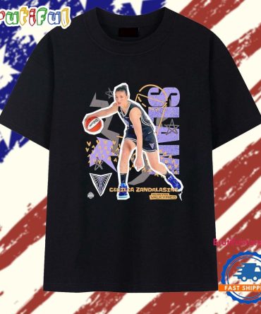 Slam Golden State Valkyries Cecilia Zandalasini T Shirt