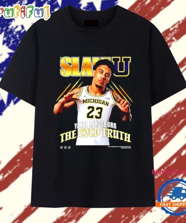 Slam Michigan Wolverines Yaxel Lendeborg The Cold Truth T Shirt