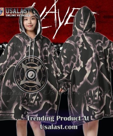 Slayer Undisputed Attitude Blanket Hoodie Hoodie Blanket