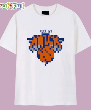 Smk Suck My New York Knicks 8-Bit Game T Shirt