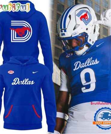 Smu Mustangs 2025 Football New Uniform Hoodie