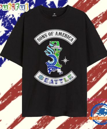 Sons Of America Seattle Sports Logo 2025 T Shirt