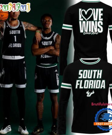 South Florida Bulls Coach Amir Love Wins Limited Edition Long Sleeve Shirt