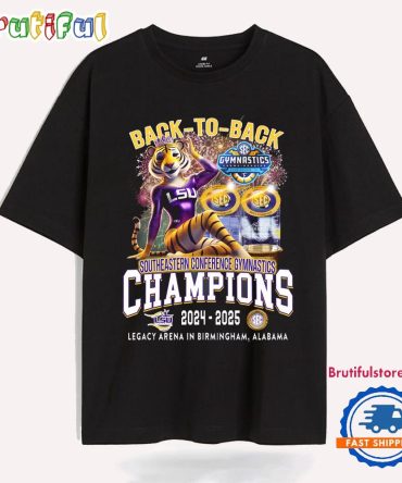 Southeastern Conference Gymnatics Champions 2024-2025 Lsu Tigers T Shirt