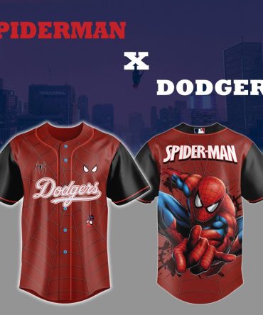 Limited Edition Spider-Man X Dodgers Jersey - Ultimate Fan Gear For Marvel & Mlb Lovers!
