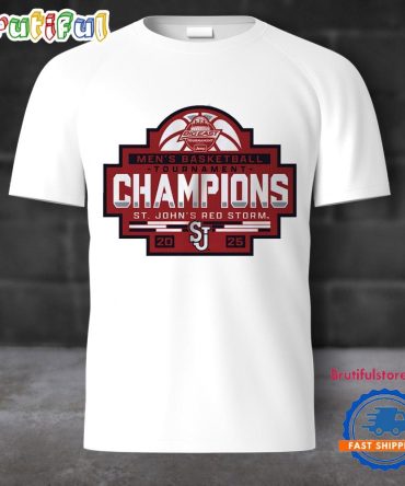St. John’S Red Storm 2025 Big East Men’S Basketball Conference Champions T Shirt