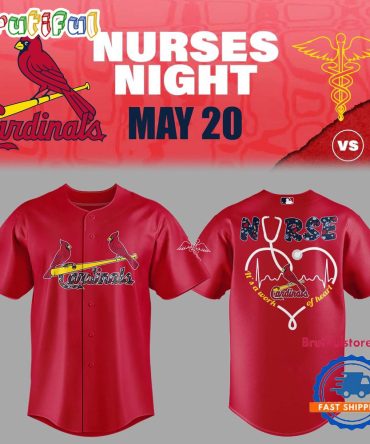 St. Louis Cardinals Nurses Night Red Jersey
