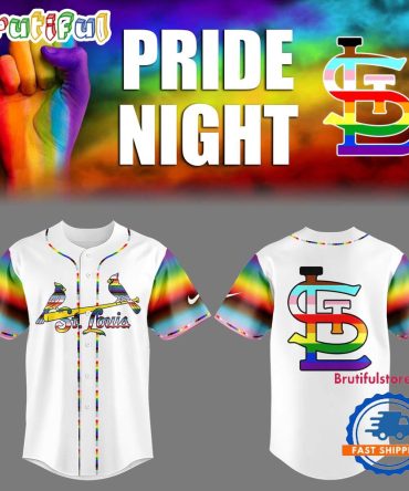 St. Louis Cardinals X Lgbt Pride Night 2025 Jersey Shirt