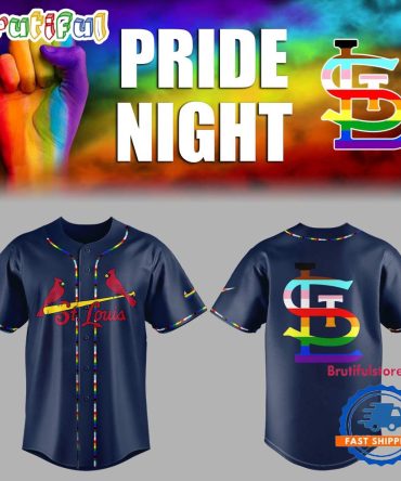 St. Louis Cardinals X Lgbt Pride Night Jersey Shirt
