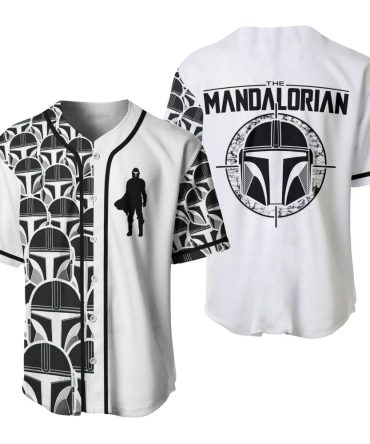 Mandalorian Baseball Jersey - Iconic Design, Premium Quality, Perfect Gift For Fans!