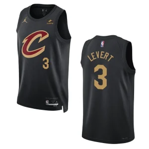 2022-23 Statement Edition Cleveland Cavaliers Caris LeVert Black Swingman Jersey - Alzaintravels