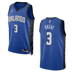 2022-23 Statement Edition Orlando Magic Chuma Okeke Blue Swingman Jersey - Alzaintravels