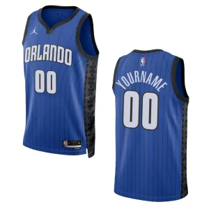 2022-23 Statement Edition Orlando Magic Custom Blue Swingman Jersey - Alzaintravels