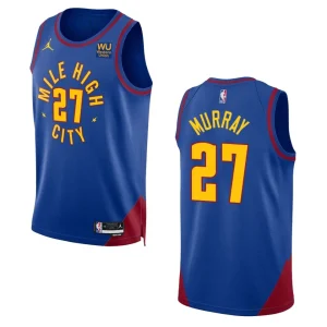 2022-23 Statement Edition Denver Nuggets Jamal Murray Royal Swingman Jersey - Alzaintravels