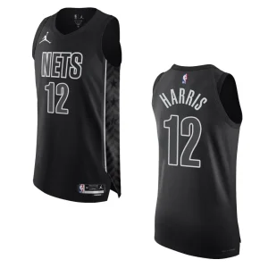 2022-23 Statement Edition Brooklyn Nets Joe Harris Black Authentic Jersey - Alzaintravels