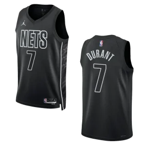 2022-23 Statement Edition Brooklyn Nets Kevin Durant Black Swingman Jersey - Alzaintravels