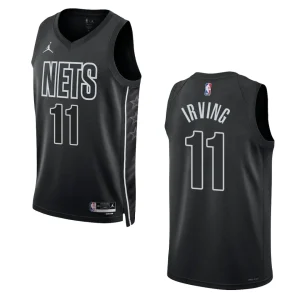 2022-23 Statement Edition Brooklyn Nets Kyrie Irving Black Swingman Jersey - Alzaintravels