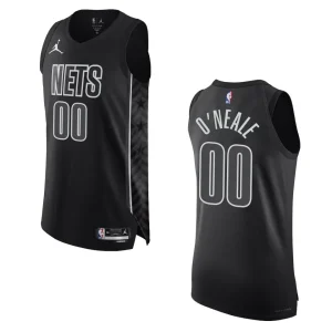 2022-23 Statement Edition Brooklyn Nets Royce O'Neale Black Authentic Jersey - Alzaintravels