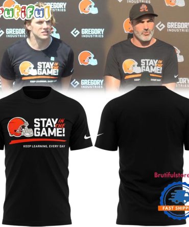 Stay In The Game Cleveland Browns 2025 Unisex 3D Shirt