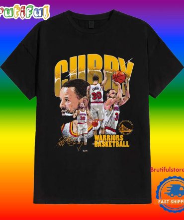 Steph Curry Golden State Warriors Basketball Signature T Shirt