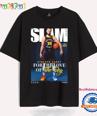 Stephen Curry For The Love Of Bay Slam 2025 Cover All-Star Vol 5 T Shirt