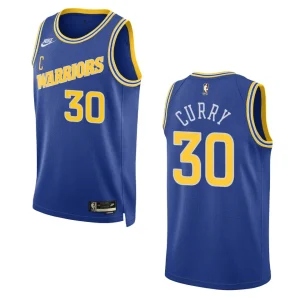 Golden State Warriors Stephen Curry Royal Swingman 2022-23 Classic Edition Jersey - Alzaintravels