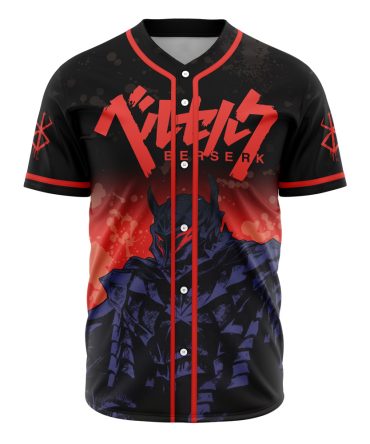 Anime Berserk Baseball Jersey - Stylish Guts Armor Design, Perfect Gift For Fans