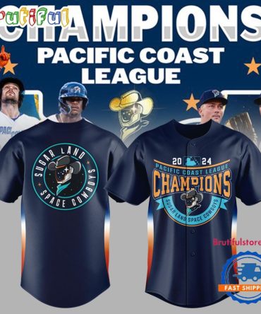 Sugar Land Space Cowboys Pacific Coast League 2024 Jersey Shirt