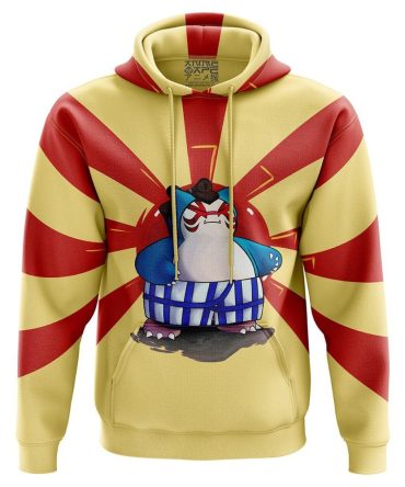 Sumo Snorlax Pokemon 3D All Over Print Hoodie