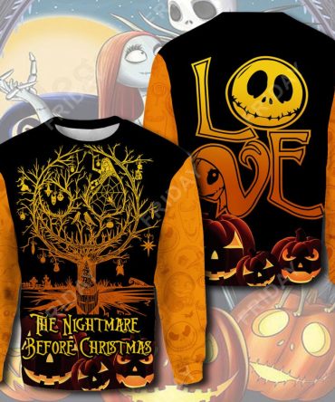 Tnbc T-Shirt Nightmare Halloween Tree Love T-Shirt Cool Amazing Dn Tnbc Hoodie