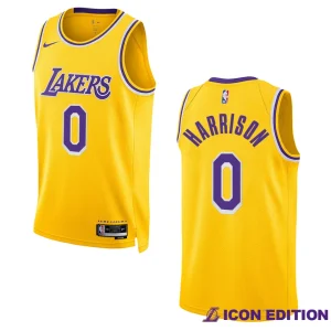 Los Angeles Lakers Icon Edition Shaquille Harrison 2022-23 Swingman Gold Jersey - Alzaintravels