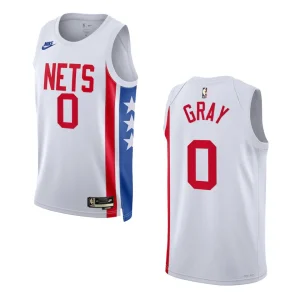 Brooklyn Nets Classic Edition RaiQuan Gray 2022-23 Swingman White Jersey - Alzaintravels