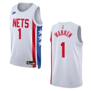 Brooklyn Nets T.J Warren White Swingman 2022-23 Classic Edition Jersey - Alzaintravels