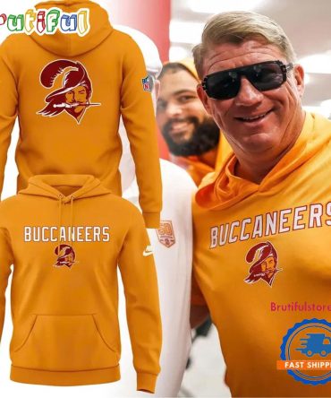 Tampa Bay Buccaneer 50Th Season Essential 2025 Orange Hoodie