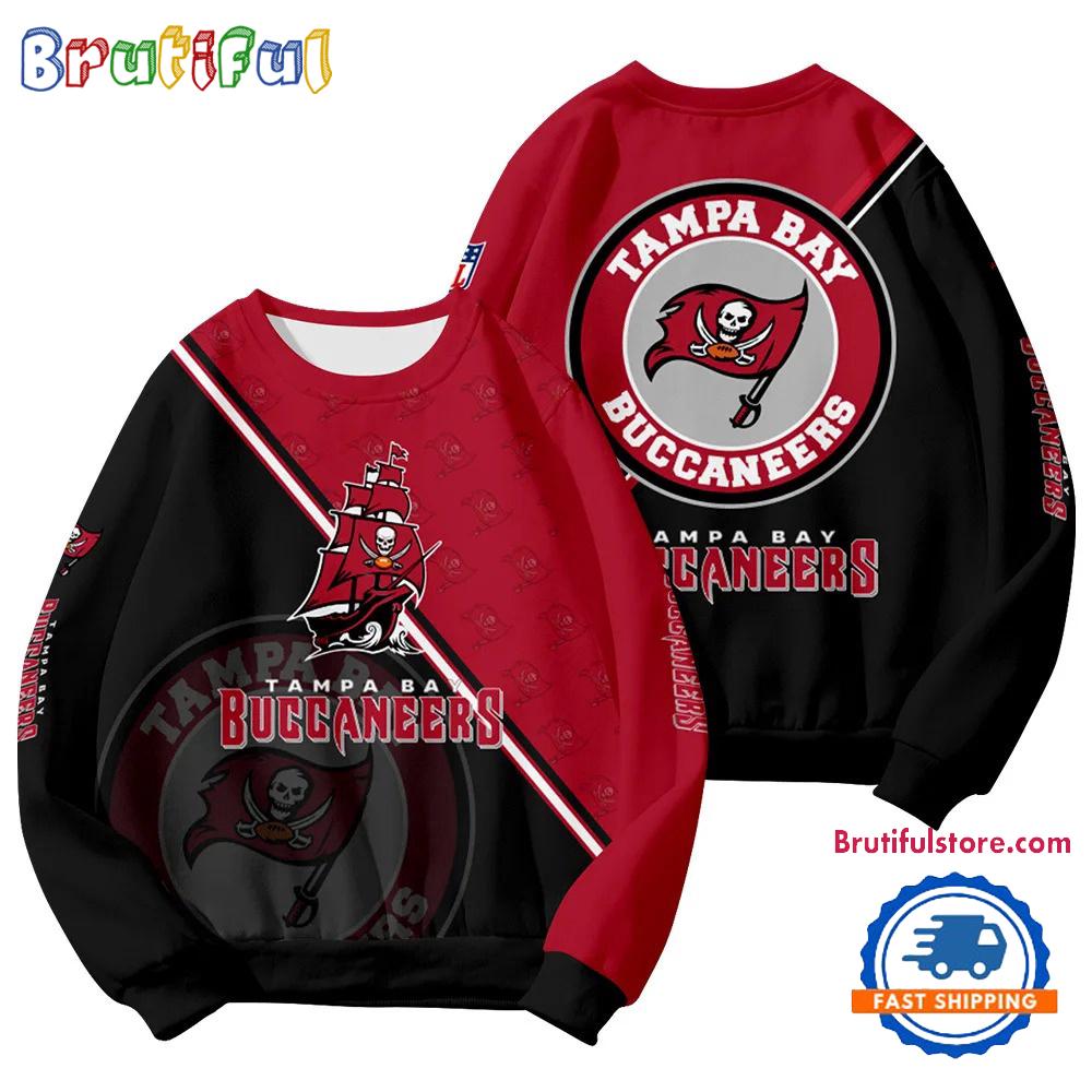 Tampa Bay Buccaneers 2025 Nfl Customized Round Neck Sweatshirt