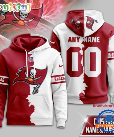 Tampa Bay Buccaneers 2025 Nfl Victory Split Limited Hoodie Shirt