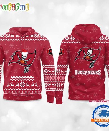 Tampa Bay Buccaneers 2025 Reindeer Football Christmas New Hoodie Shirt