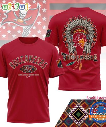 Tampa Bay Buccaneers Native American Heritage Month 3D Shirt