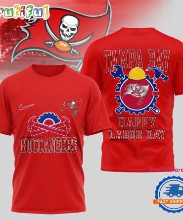 Tampa Bay Buccaneers Nfl Happy Labor Day 2025 Uniesx 3D Shirt