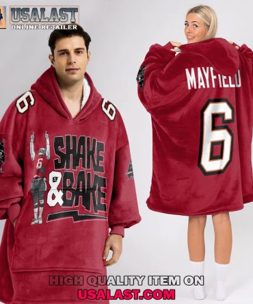 Hot Tampa Bay Buccaneers Shake And Bake Custom Hoodie Blanket