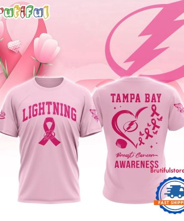 Tampa Bay Lightning 2025 Nhl Pink Breast Cancer Awareness All Over Print Shirt