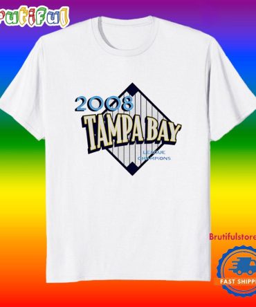Tampa Bay Rays 2008 World Champions Back To Back T Shirt